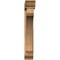 Ekena Millwork Legacy Traditional Smooth Bracket w/ Offset Brace, Western Red Cedar, 7 1/2"W x 42"D x 48"H BKT0806X42X48LEC01SWR - alternate 2